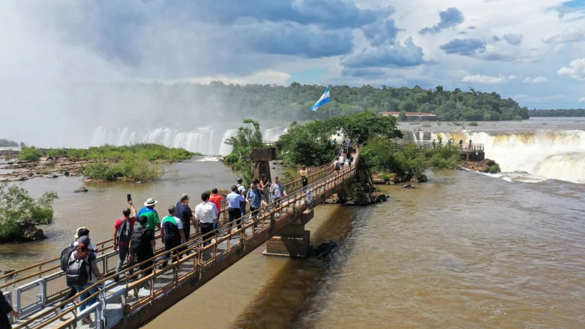 Cataratas del Iguazú: vuelven a abrir la Garganta del Diablo para las vacaciones de invierno