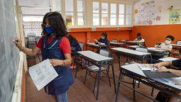 En fotos: la vuelta a clases en Mendoza a un año del cierre de las escuelas