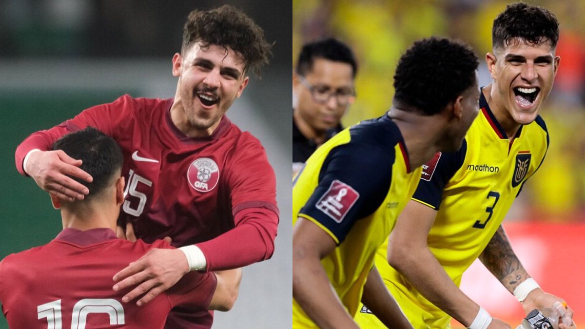 Qatar y Ecuador abrirán el Mundial Qatar 2022 con el partido inaugural.