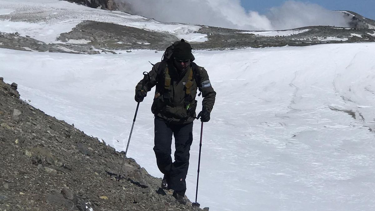 Según Sebastián García, si el volcán Planchón Peteroa entrara en erupción, las zonas afectadas serían las cercanas al cráter Según Sebastián García, si el volcán Planchón Peteroa entrara en erupción, las zonas afectadas serían las cercanas al cráter