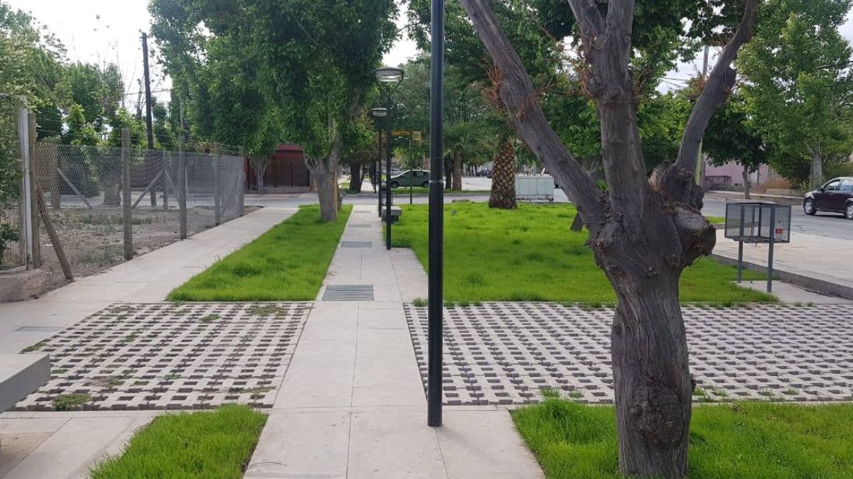 Cóndor de América. Así se lamará desde este jueves el paseo que se hubica en calle Belgrano de la ciudad cabecera del departamento de Junín.