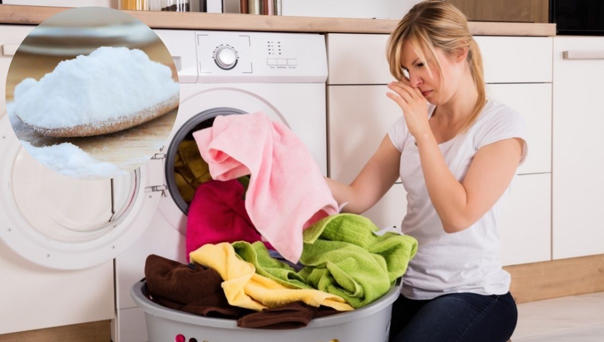 Cómo usar el bicarbonato de sodio para evitar los malos olores en la ropa del lavarropas