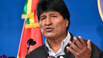 Evo Morales se fue exiliado a México