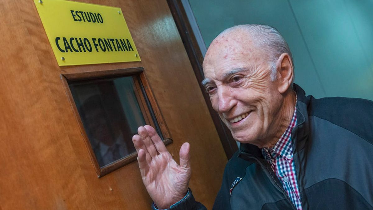 Cacho Fontana está internado con neumonía.