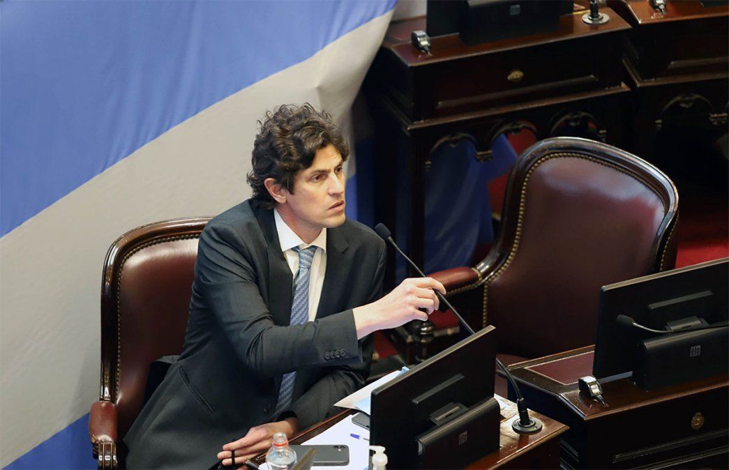 Martín Lousteau habló de la reunión que tuvo con el presidente Alberto Fernández. Foto: NA.&nbsp;