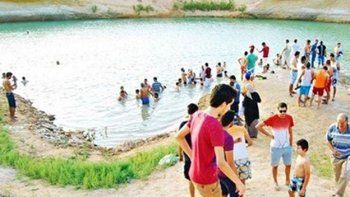 Aparece súbitamente misterioso lago en Túnez