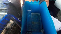 Narcotráfico. Encontraron más de 100 mil dólares en una conservadora.
