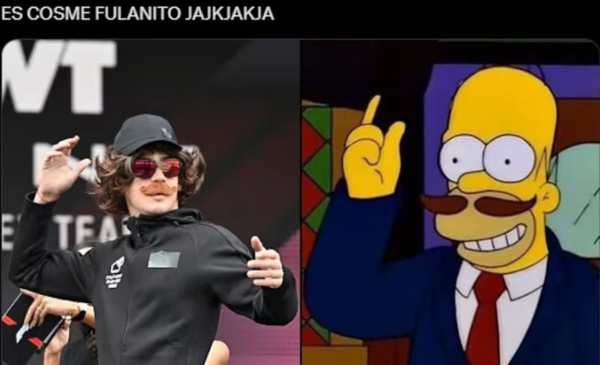 En la previa del GP de Brasil Franco Colapinto se disfrazó para estar entre los hinchas. En la previa del GP de Brasil Franco Colapinto se disfrazó para estar entre los hinchas.