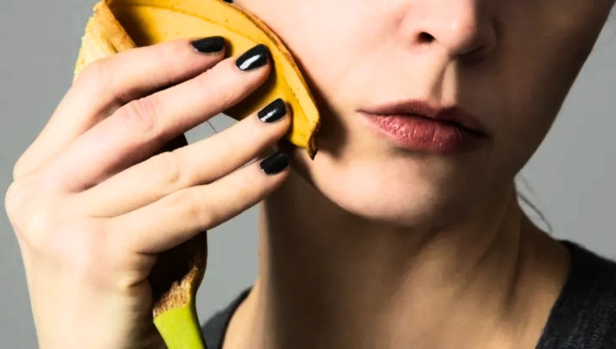 La cáscara de banana es un excelente aliado para el cuidado de la piel