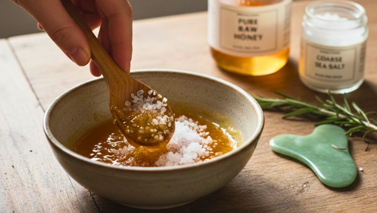 Mezclar miel con sal marina: por qué recomiendan hacerlo y cuáles son los beneficios