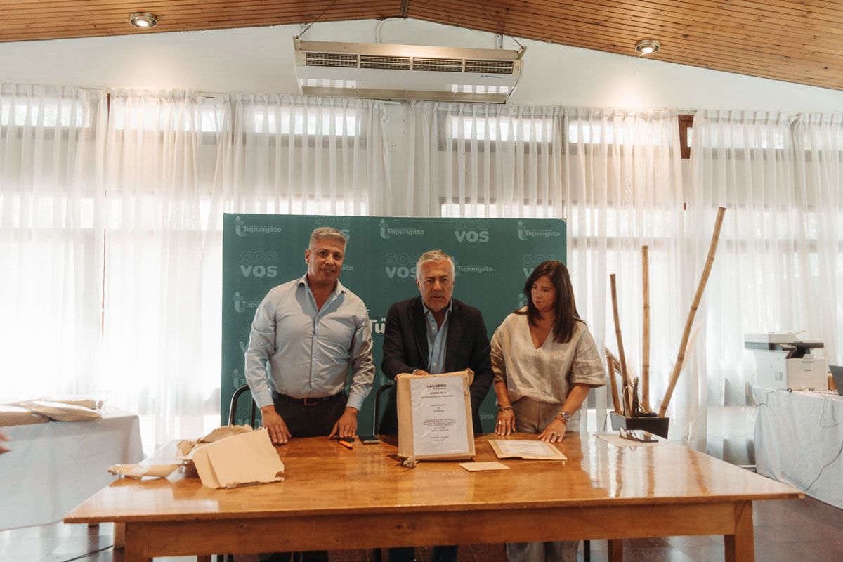 Tupungato avanza en obras de agua potable con inversión provincial