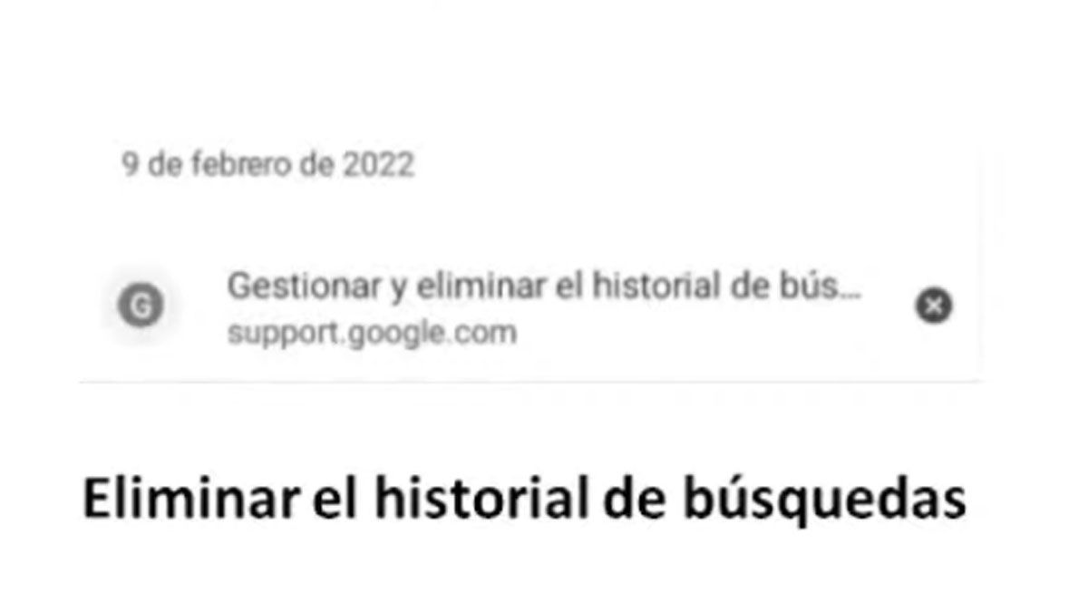 Karen Oviedo intentó borrar el historial de búsqueda de Google para borrar los elementos que podían incriminarla.