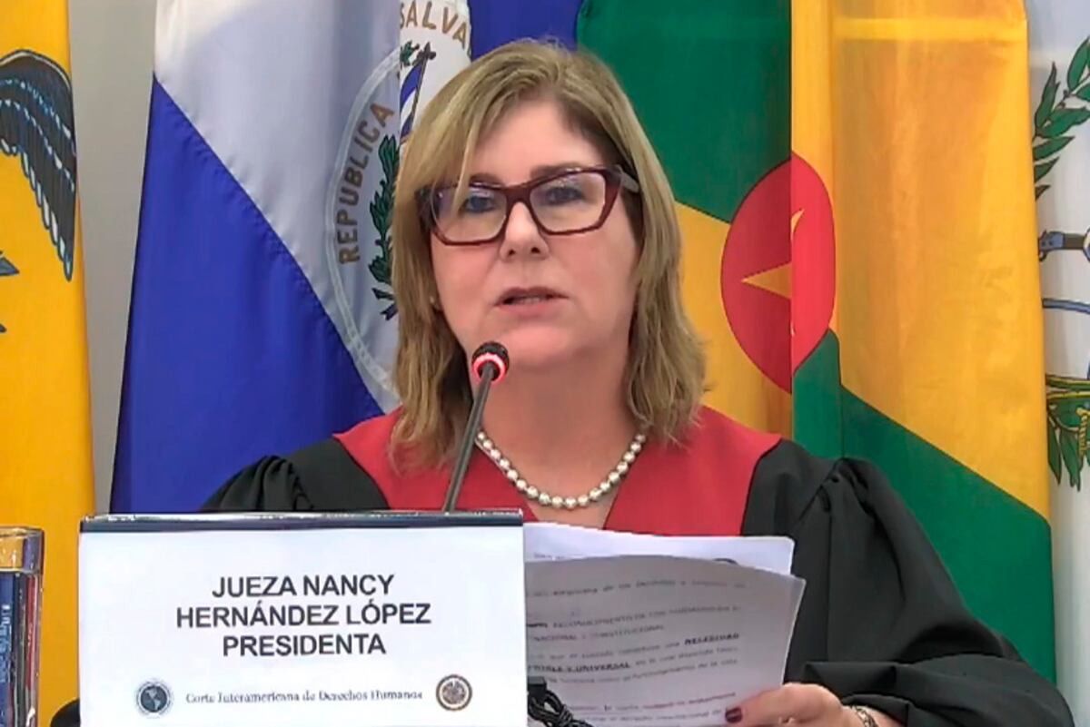 La jueza costarricense Nancy Hernández López, presidenta del Tribunal de la Corte Interamericana de Derechos Humanos que condenó al Estado argentino por la desaparición forzosa y crímenes de Zambrano y Rodríguez. La jueza costarricense Nancy Hernández López, presidenta del Tribunal de la Corte Interamericana de Derechos Humanos que condenó al Estado argentino por la desaparición forzosa y crímenes de Zambrano y Rodríguez.