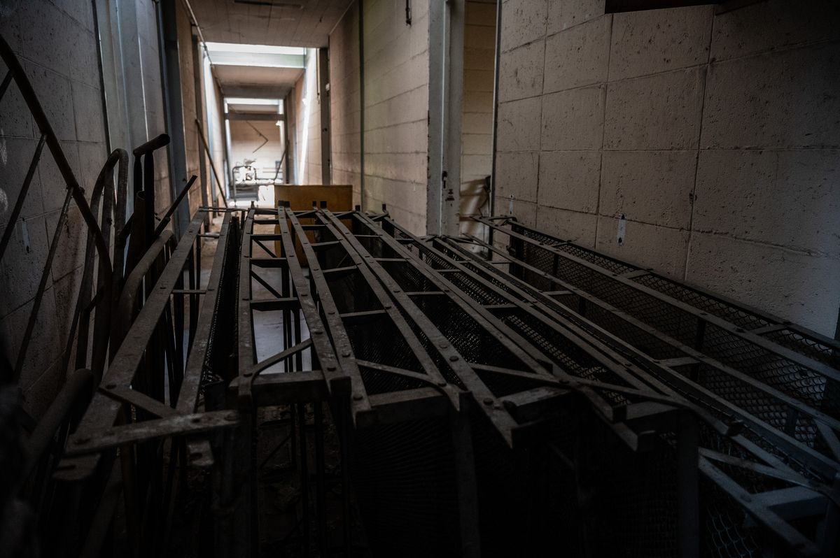 Los pocos vestigios que quedan del antiguo hogar de ancianos. Los pocos vestigios que quedan del antiguo hogar de ancianos.