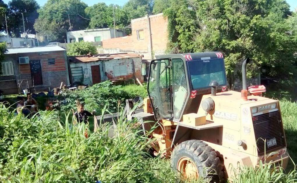 Se realizó un nuevo operativo de descacharrización en Paraná
