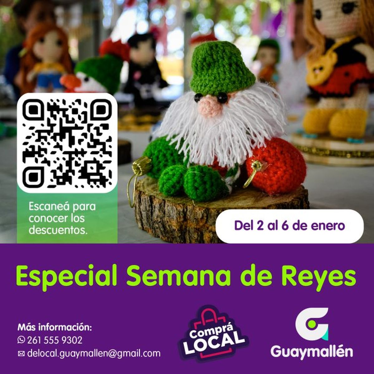 Para comprar con promociones en Guaymallén se debe presentar la siguiente imágen. A través de la página del municipio se pueden conocer los negocios adheridos. Para comprar con promociones en Guaymallén se debe presentar la siguiente imágen. A través de la página del municipio se pueden conocer los negocios adheridos.