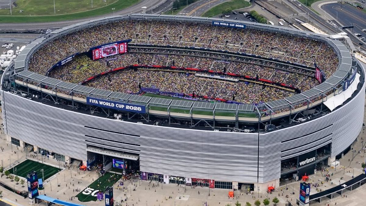 El escenario de la final del mundo.