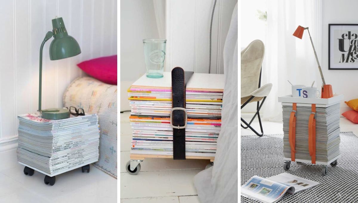 Reciclaje de revistas. Reciclaje de revistas.