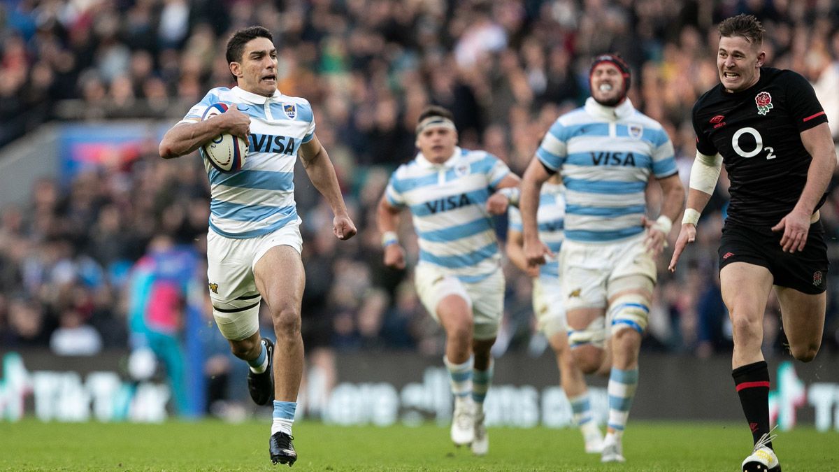 Los Pumas vienen de ganarle 30 a 29 a Inglaterra, en Twickenham.