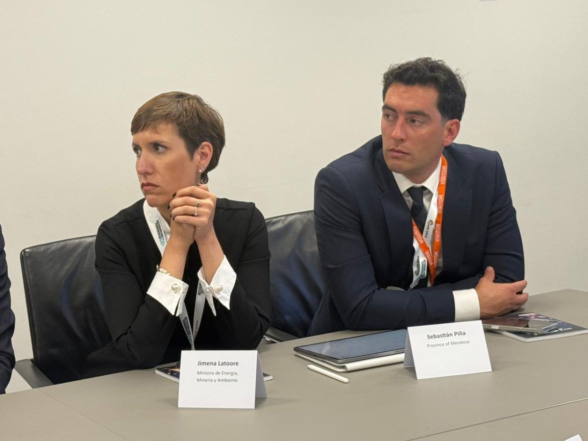 Jimena Latorre y Sebastián Piña.