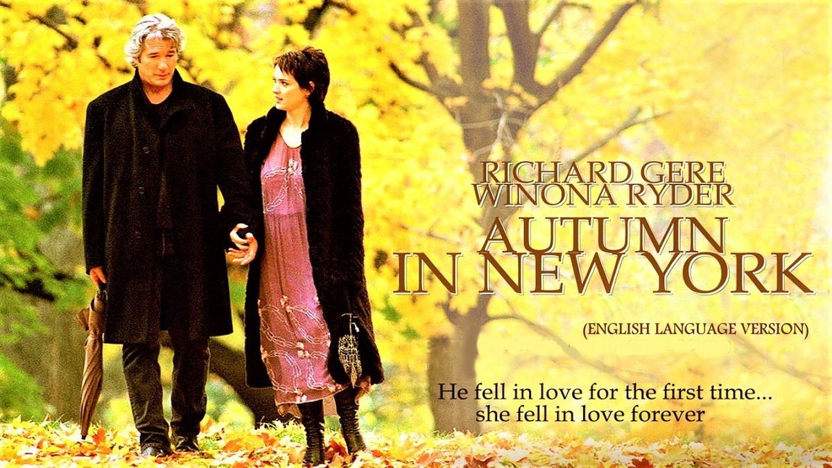 Para volver a creer en el amor. Richard Gere es el gran protagonista de Otoño en New York. Para volver a creer en el amor. Richard Gere es el gran protagonista de Otoño en New York.
