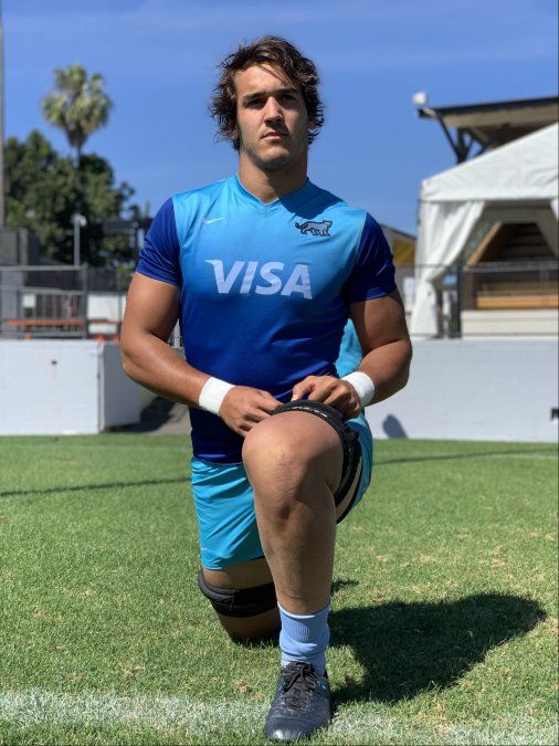 Santiago Grondona es uno de los lesionados de Los Pumas.