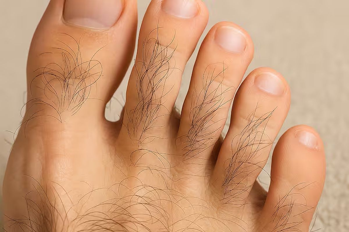 La ausencia de los pelos de los pies puede ser un indicador de alerta. La ausencia de los pelos de los pies puede ser un indicador de alerta.