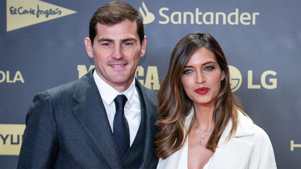 Iker Casillas, cuando estaba en pareja con Sara Carbonero.