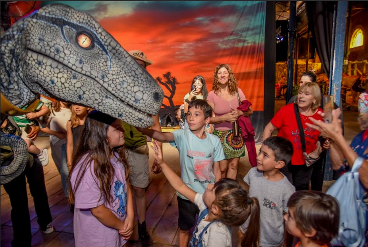 La muestra Viven Dinosaurios es totalmente interactiva y para toda la familia.