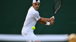 Francisco Cerúndolo se despidió en primera ronda del Grand Slam de Wimbledon en un duro partido a cinco sets.