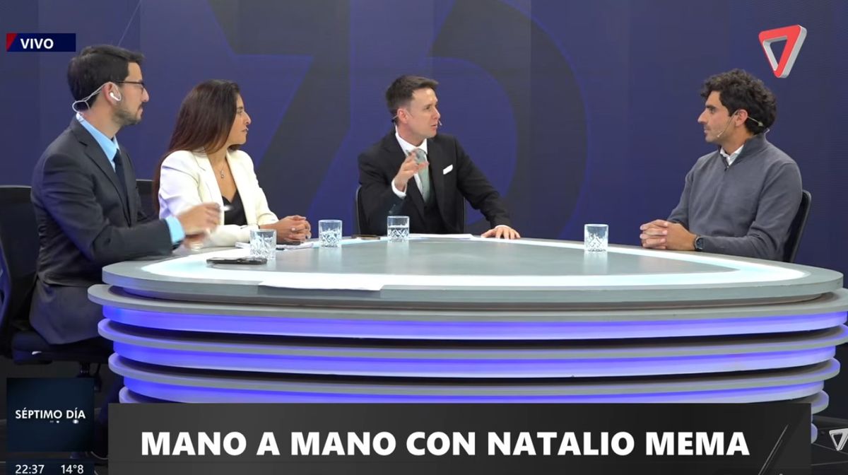 Natalio Mema estuvo en Séptimo Día, el programa político de Canal 7. Natalio Mema estuvo en Séptimo Día, el programa político de Canal 7.