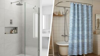 Adiós a las cortinas y mamparas en la ducha: la tendencia fácil de instalar que moderniza los baños Adiós a las cortinas y mamparas en la ducha: la tendencia fácil de instalar que moderniza los baños