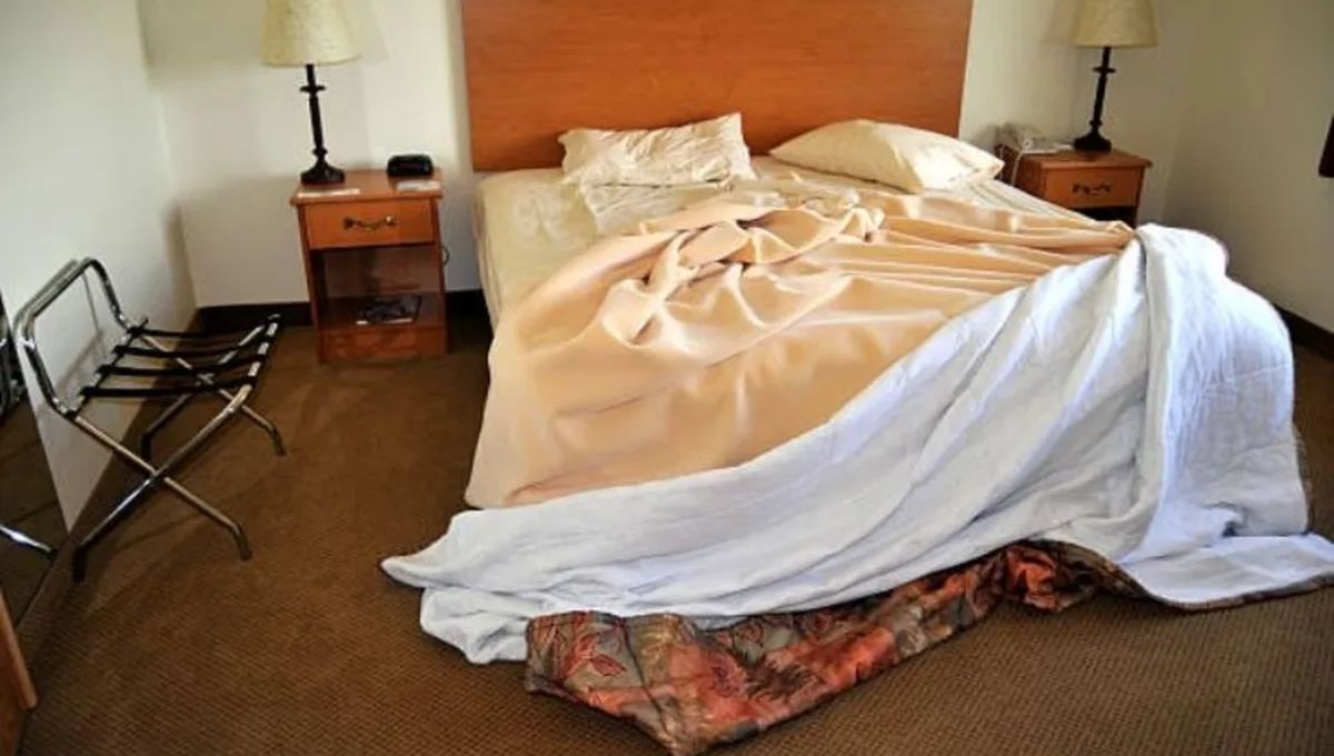 Las personas que no hacen la cama pueden tener una ventaja.