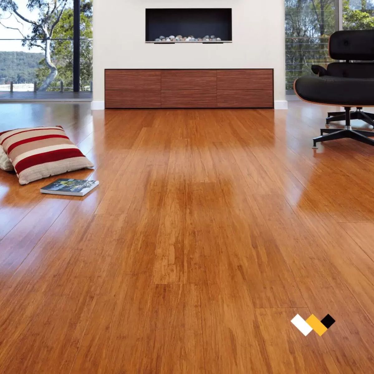 Estos pisos llegan para destronar al clásico flotante. Foto: Pewen Estos pisos llegan para destronar al clásico flotante. Foto: Pewen