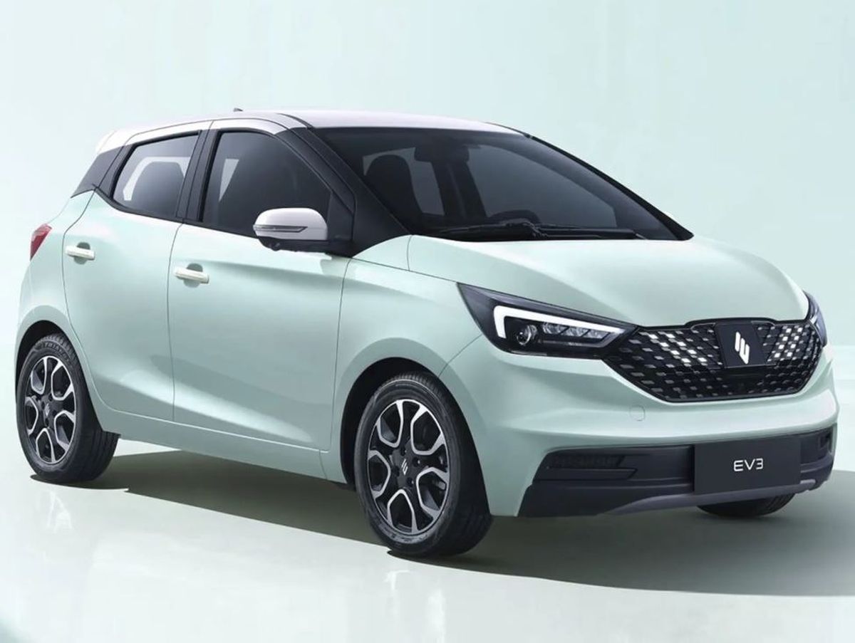 El JMEV Easy 3, un auto chino el&eacute;ctrico que se posicion&oacute; como el 0 km. m&aacute;s barato del pa&iacute;s. Foto: AutoMotor&nbsp;