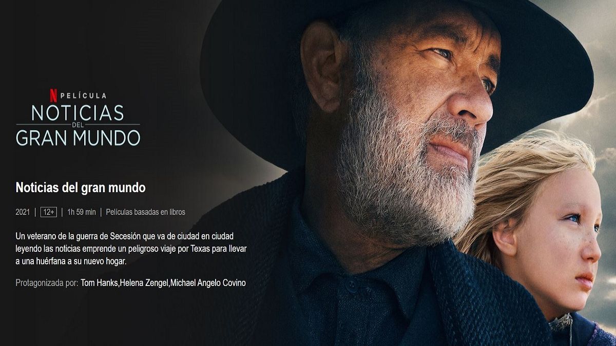 Streaming. Tom Hanks se viste de héroe en un gran western en Netflix.