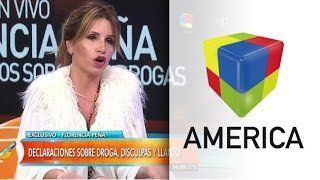 Florencia Peña: No podemos ir por el mundo diciendo mi hijo no se va a drogar
