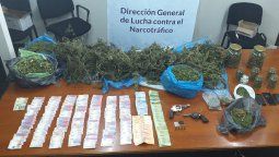 Más de siete kilos de marihuana fueron secuestrados en Las Heras