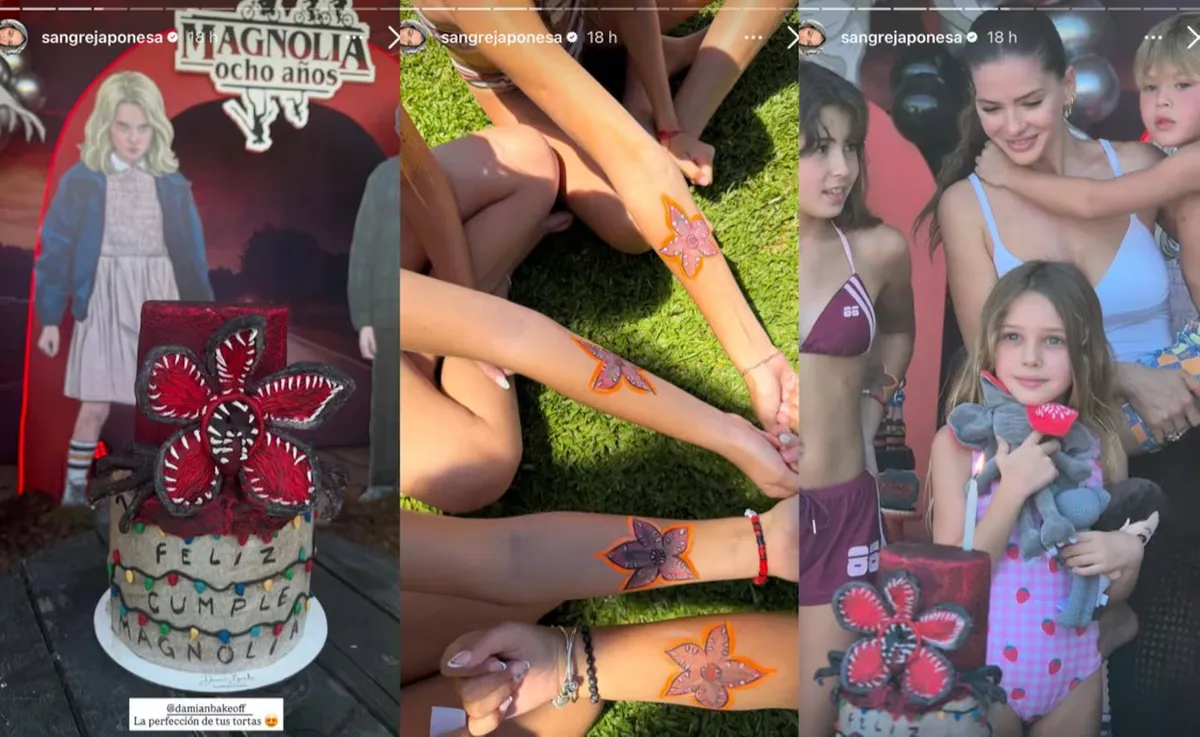 Wanda Nara furiosa tras el cumpleaños de Magnolia Vicuña. Wanda Nara furiosa tras el cumpleaños de Magnolia Vicuña.