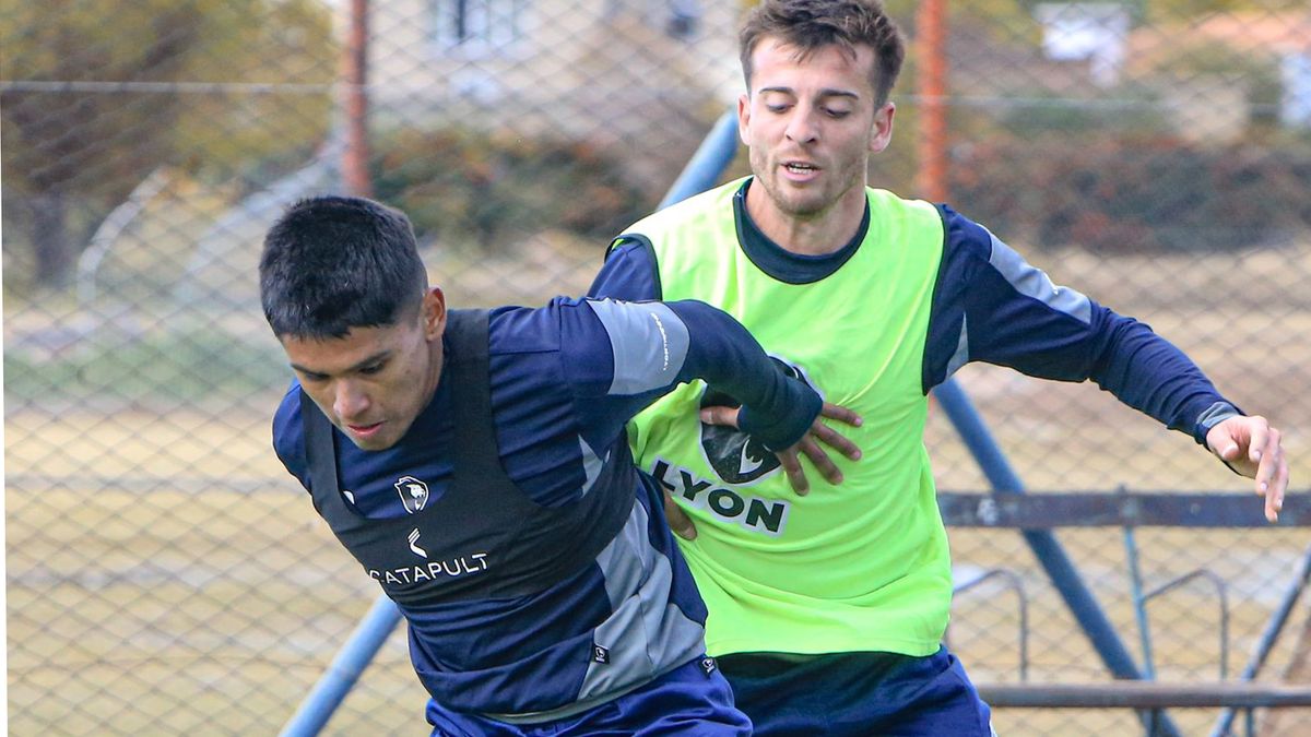 Francisco Maidana y Antonio Napolitano estuvieron en el entrenamiento de este miércoles. Francisco Maidana y Antonio Napolitano estuvieron en el entrenamiento de este miércoles.