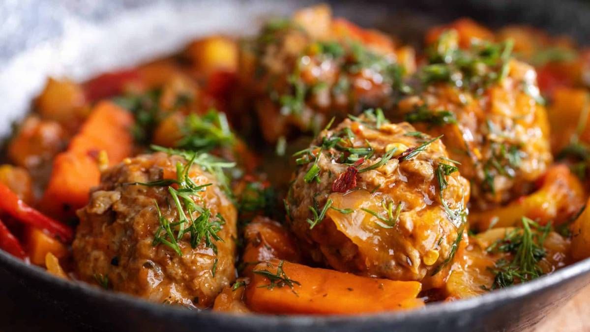 Recetas: albóndigas de carne con 5 ingredientes.