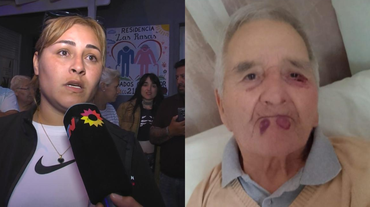 Fueron a visitar a su abuelo de 89 años al geriátrico y lo encontraron fracturado