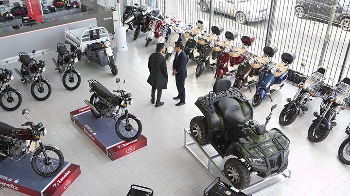 El patentamiento de motos creció más del 30% en agosto