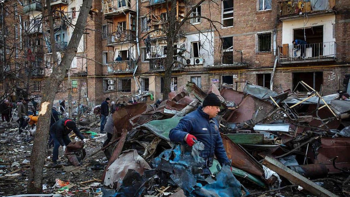 Conflicto Rusia - Ucrania: los alrededores de Kiev han sufrido graves daños.