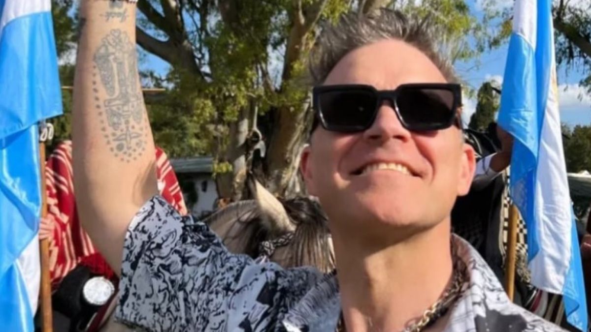 Robbie Williams disfruta con su familia las vacaciones en Argentina