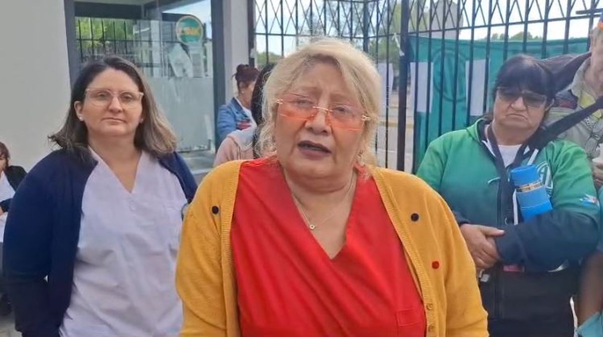 Victoria Guanuco, delegate de ATE, aseguró que sus propios compañeros los Victoria Guanuco, delegate de ATE, aseguró que sus propios compañeros los