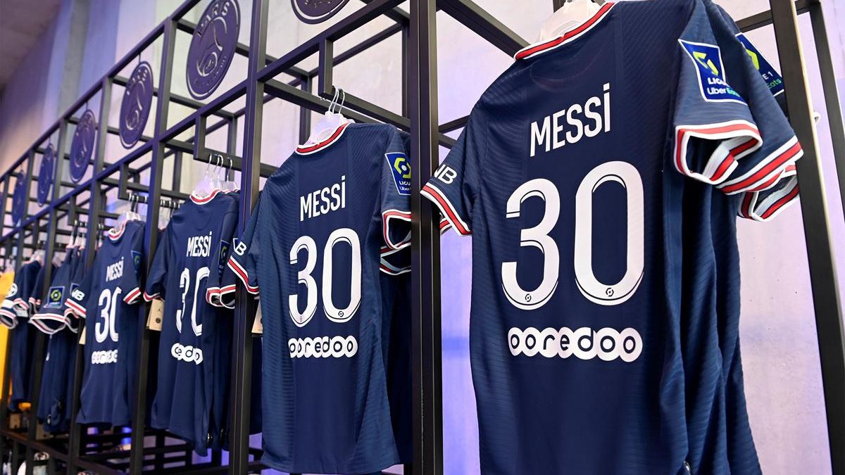 camiseta original de messi del psg