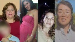 Alfaro, Olguín, Molina y Kyunga, las víctimas de femicidios en Mendoza durante 2023.