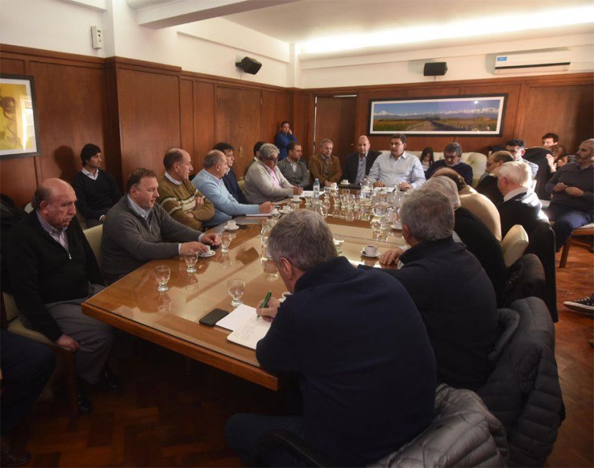 Kerchner se reunió con las principales cámaras pyme de Mendoza