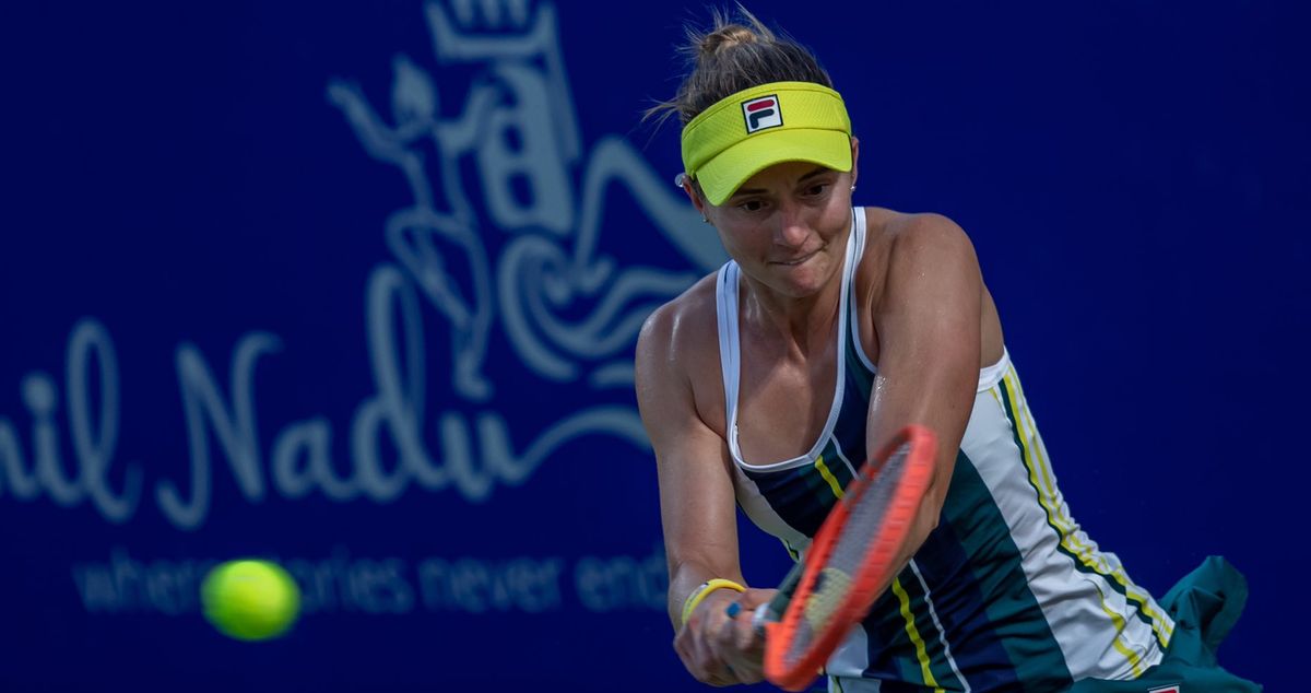 Nadia Podoroska no pudo alcanzar la final del WTA de Chennai